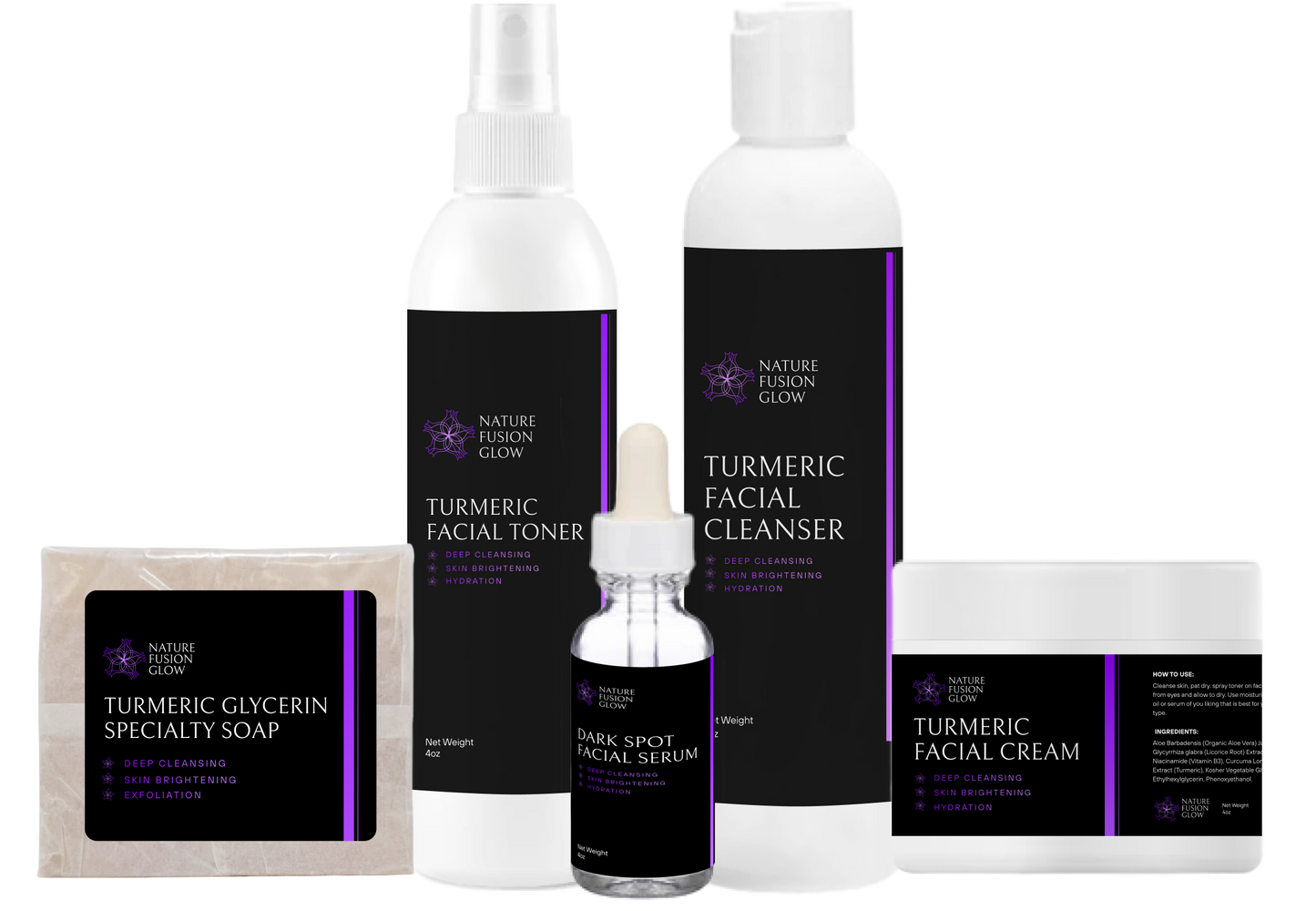 Clear Skin 5-Piece Solution Kit